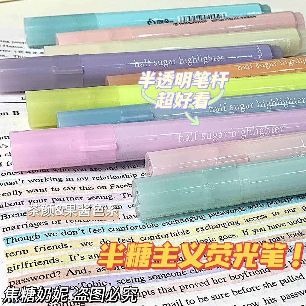 Colorul Highlighters Pen Korea Stationery Multicolor Marker Student