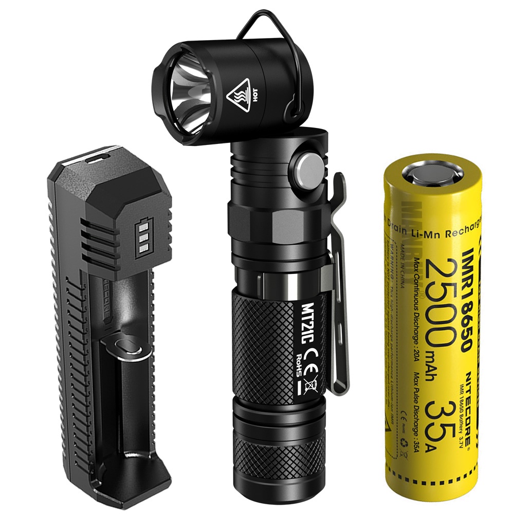 Nitecore MT21Cトーチ - ブラック　ライト Amazon.co.jp: Nitecore MT21Cトーチ - ブラック : スポーツ