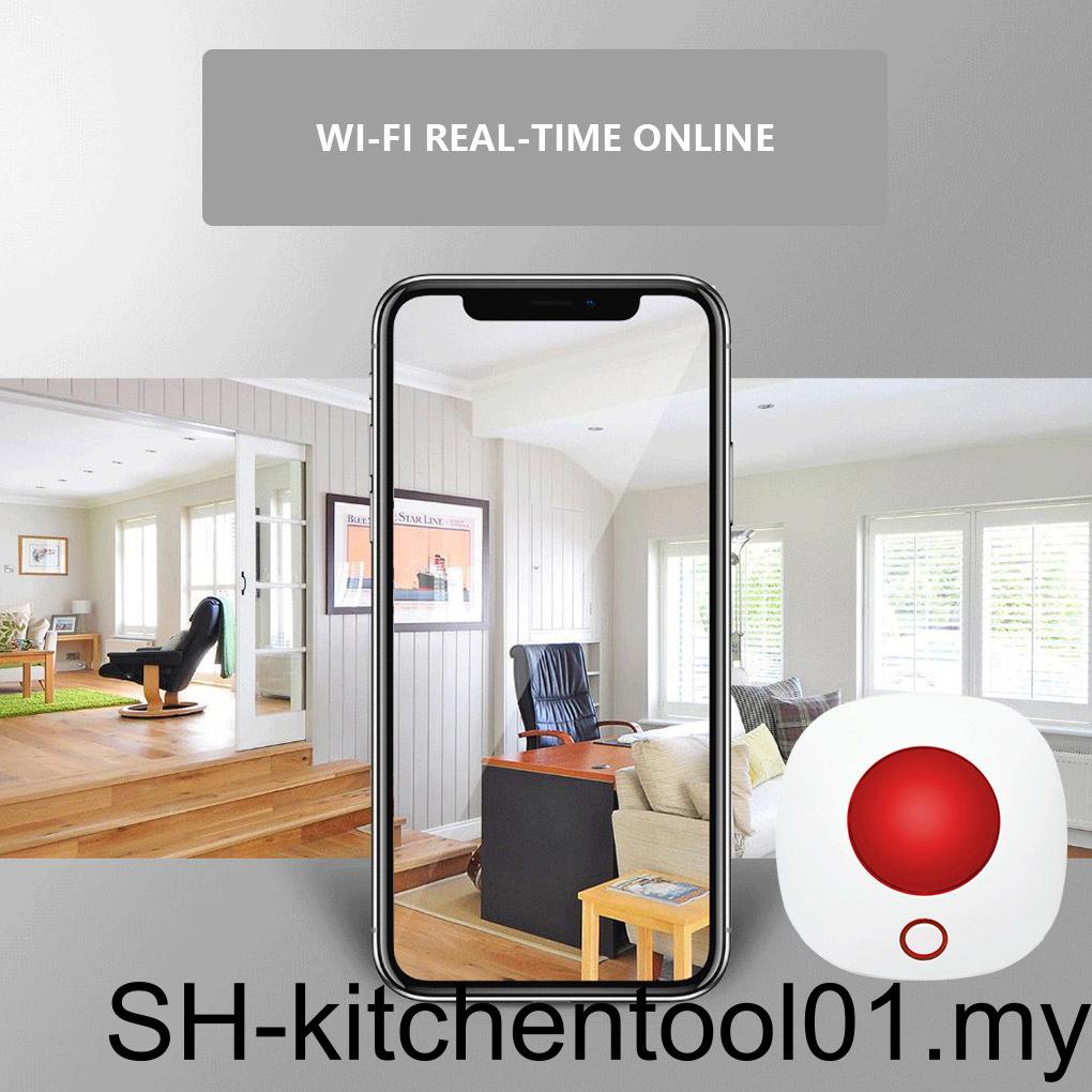 Light Siren Alarm Smart 110dB Loudspeaker Indoor Wireless Security ...