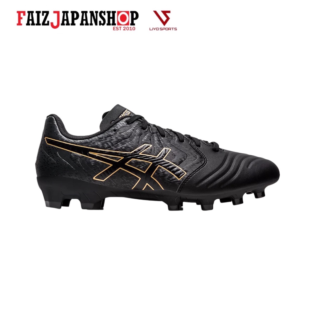 Black and gold asics boots best sale