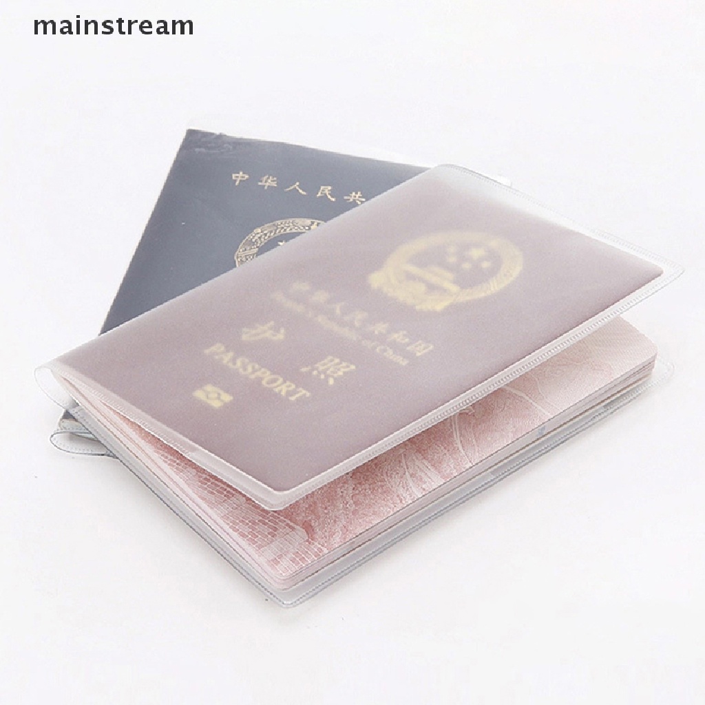 mainstream Transparent Passport Cover on Waterproof Document Bags