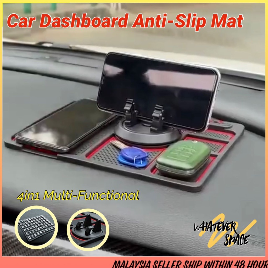 Car Dashboard Anti Slip Mat Sticky Pad GPS Mobile Phone Holder Car