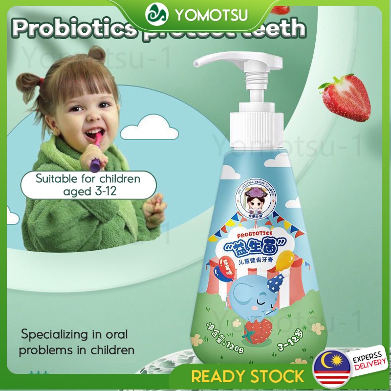 120g Xylitol Probiotics Children's Toothpaste Strong Teeth Caries