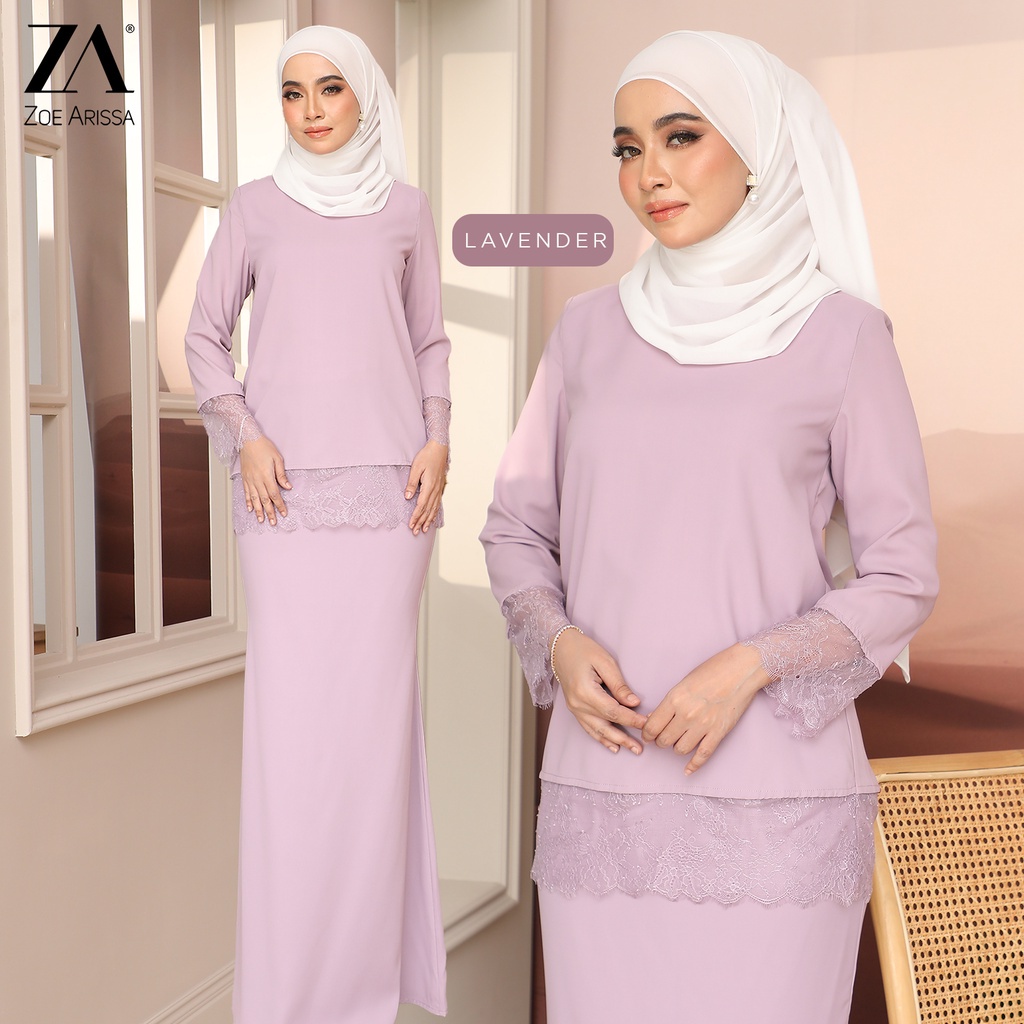 Gambar baju kurung Zoe Arissa