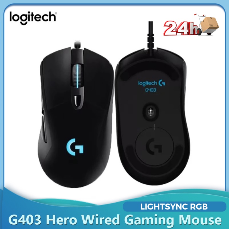 (COD/24Ship)Wired Mice ESports G403 Gaming Mouse 4000DPI Sensitive