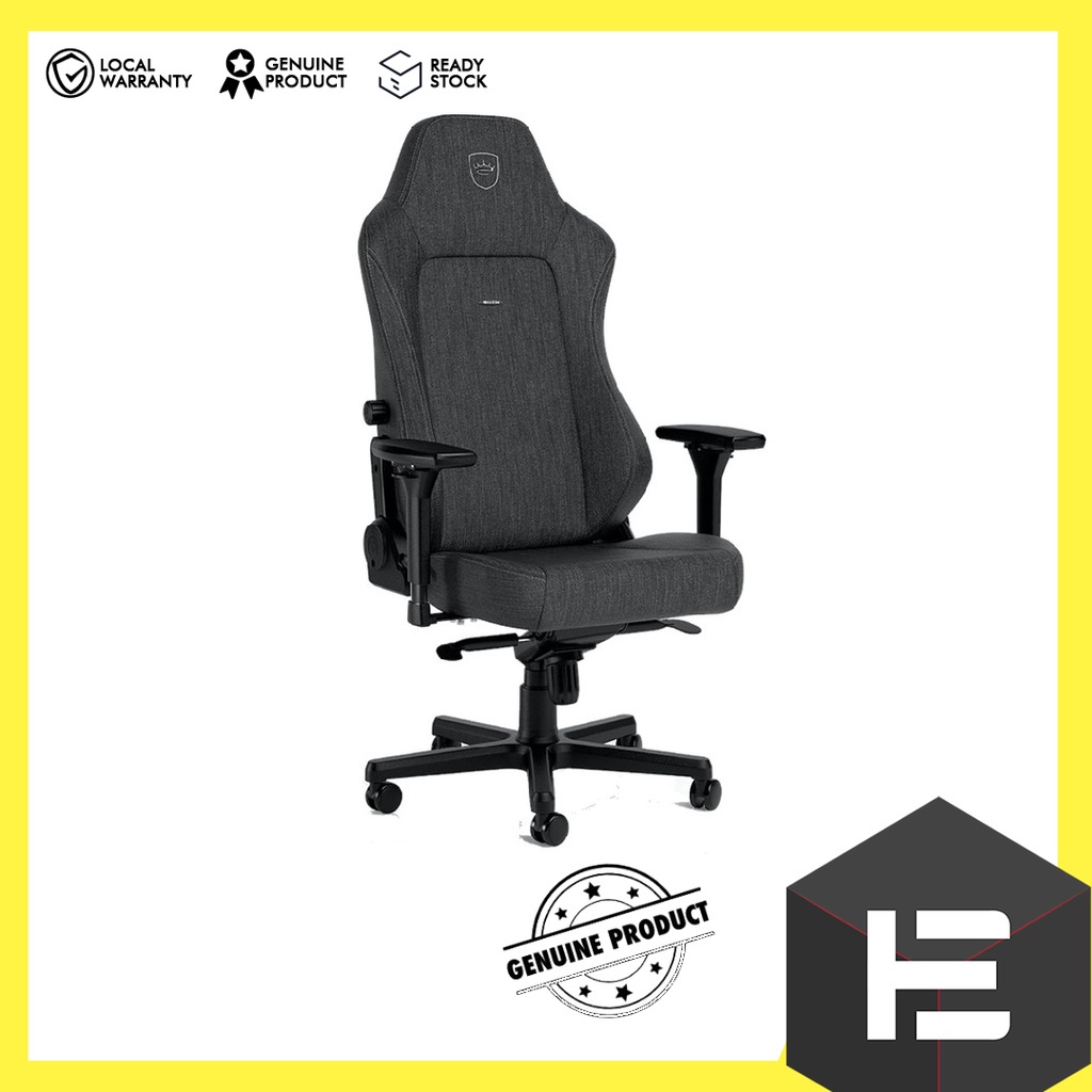 NOBLECHAIRS HERO TX FABRIC GAMING CHAIR ANTHRACITE ( NBLHROTXATC