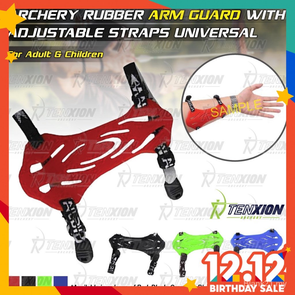 Tenxion archery rubber Silicon arm guard protector sleeve Bow Arrow