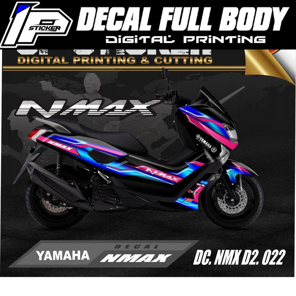 NMAX Full body Decal - NMAX Decal sticker design D2 022 | Shopee Malaysia