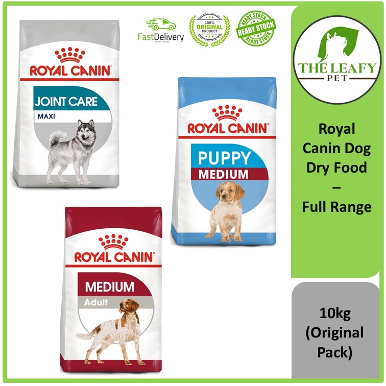 Royal Canin Dog Dry Food Maxi Joint Care / Medium Puppy / Medium Adult