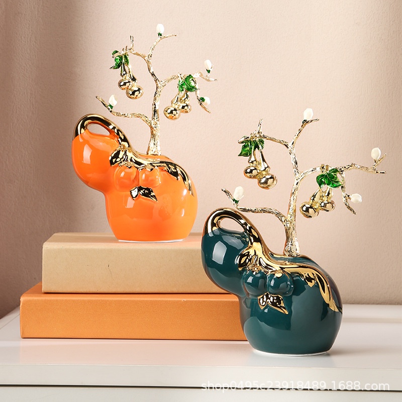 Fashion Home Gourd Ornaments Living Room Decorations Office Moving into