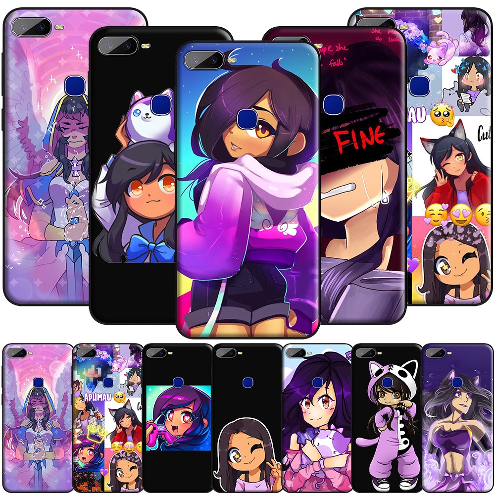 SY 11 Aphmau Kawaii Anime Soft Silicone Case for Redmi 9A 9C 10A