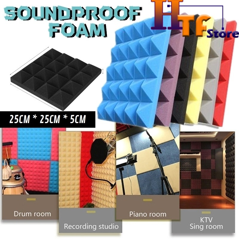 (1 PC)Soundproof Sponge Studio Sound Cut Sound Proof Absorption Stop ...