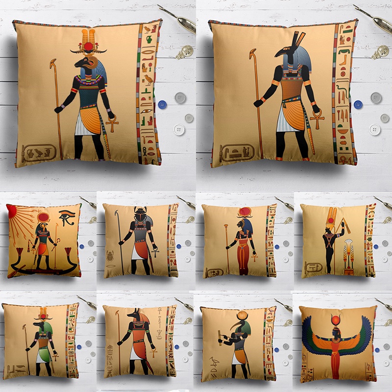 2023 Pillow Case Home Gallery Sofa Decoration Cushion Cover Ancient ...