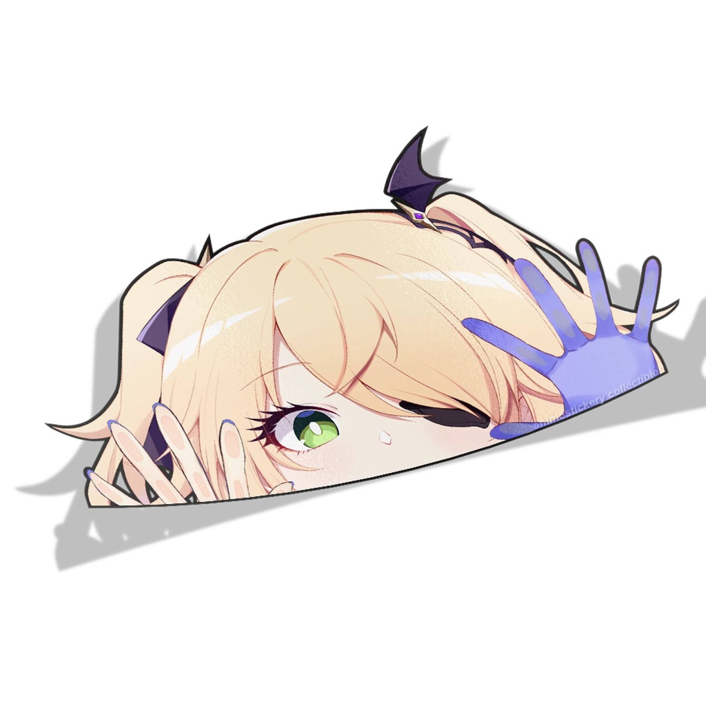 Genshin Impact | Fischl | Peeker - Peek - Anime Vinyl Stickers NEW ...