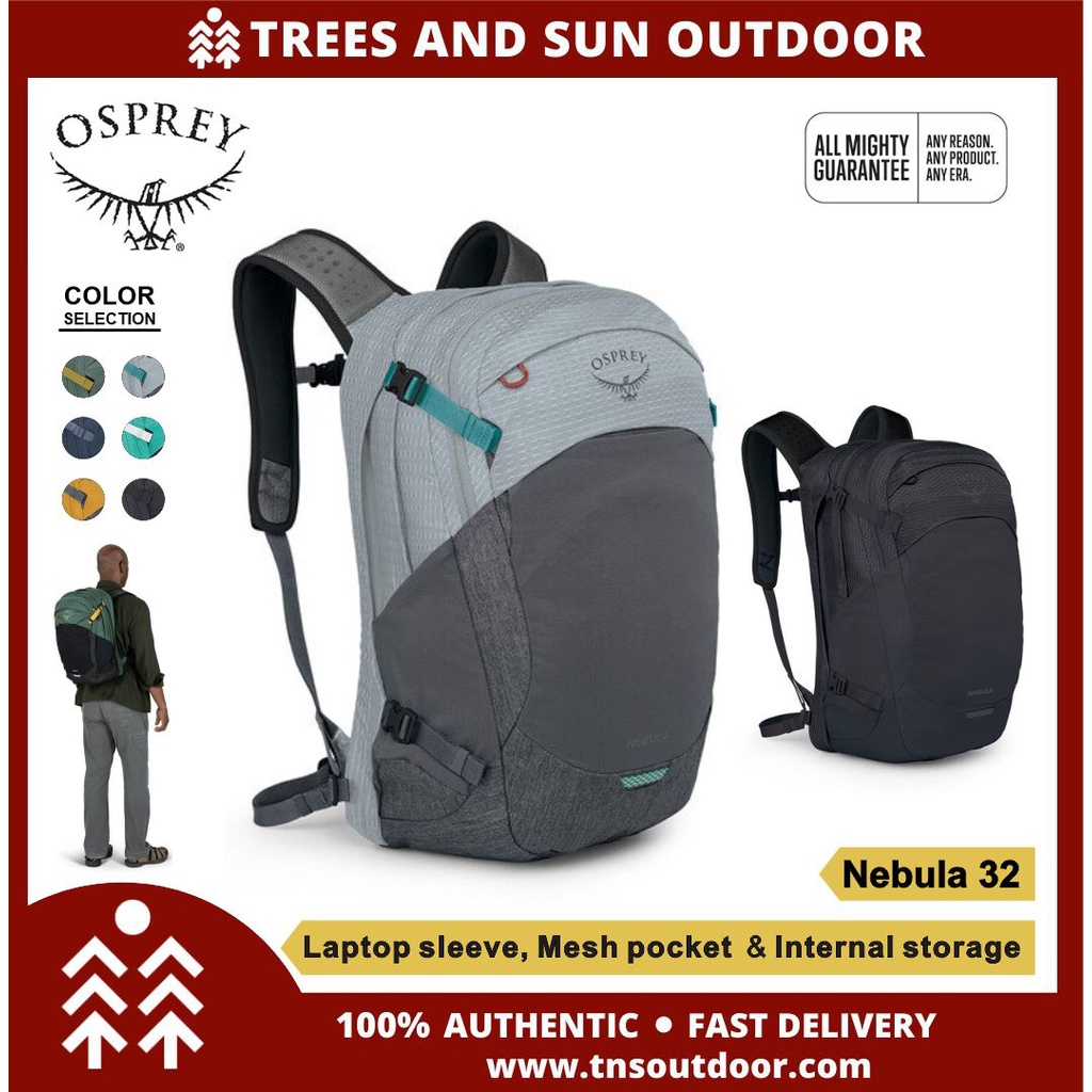 Osprey Nebula 32 Everyday Commute Outdoor Camping Hiking Backpack