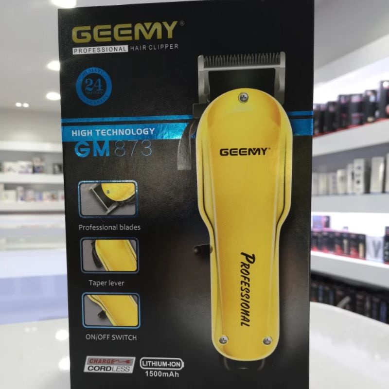 Original GEEMY GM873 Professional Rechargeable Hair trimmer Electric ...