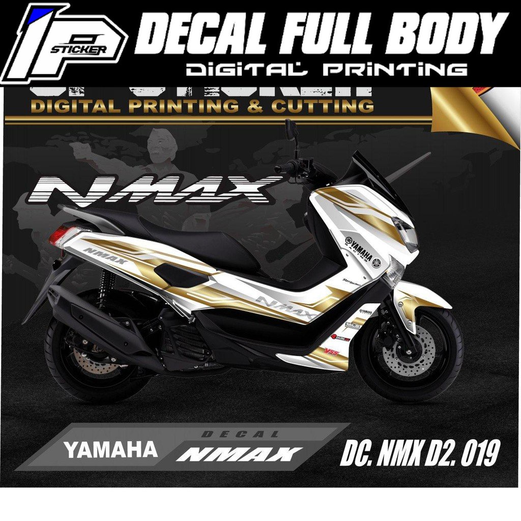 NMAX Full body Decal - NMAX Decal sticker design D2 019 | Shopee Malaysia