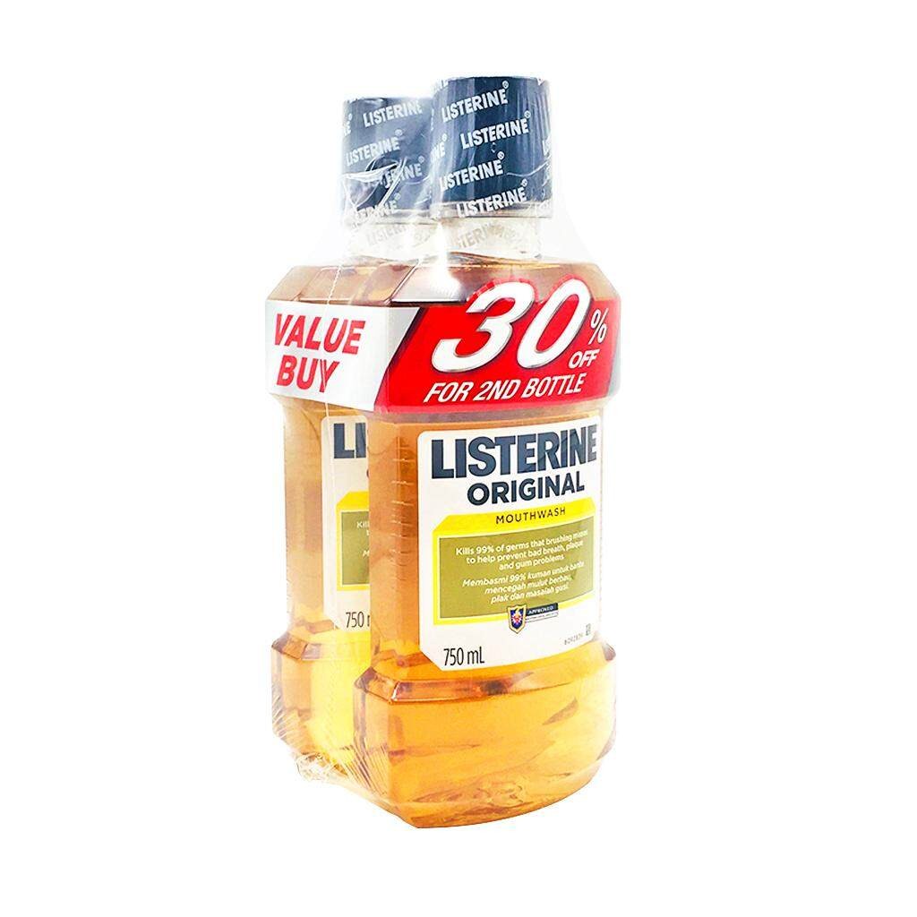 Listerine Original 750ml x 2 Shopee Malaysia