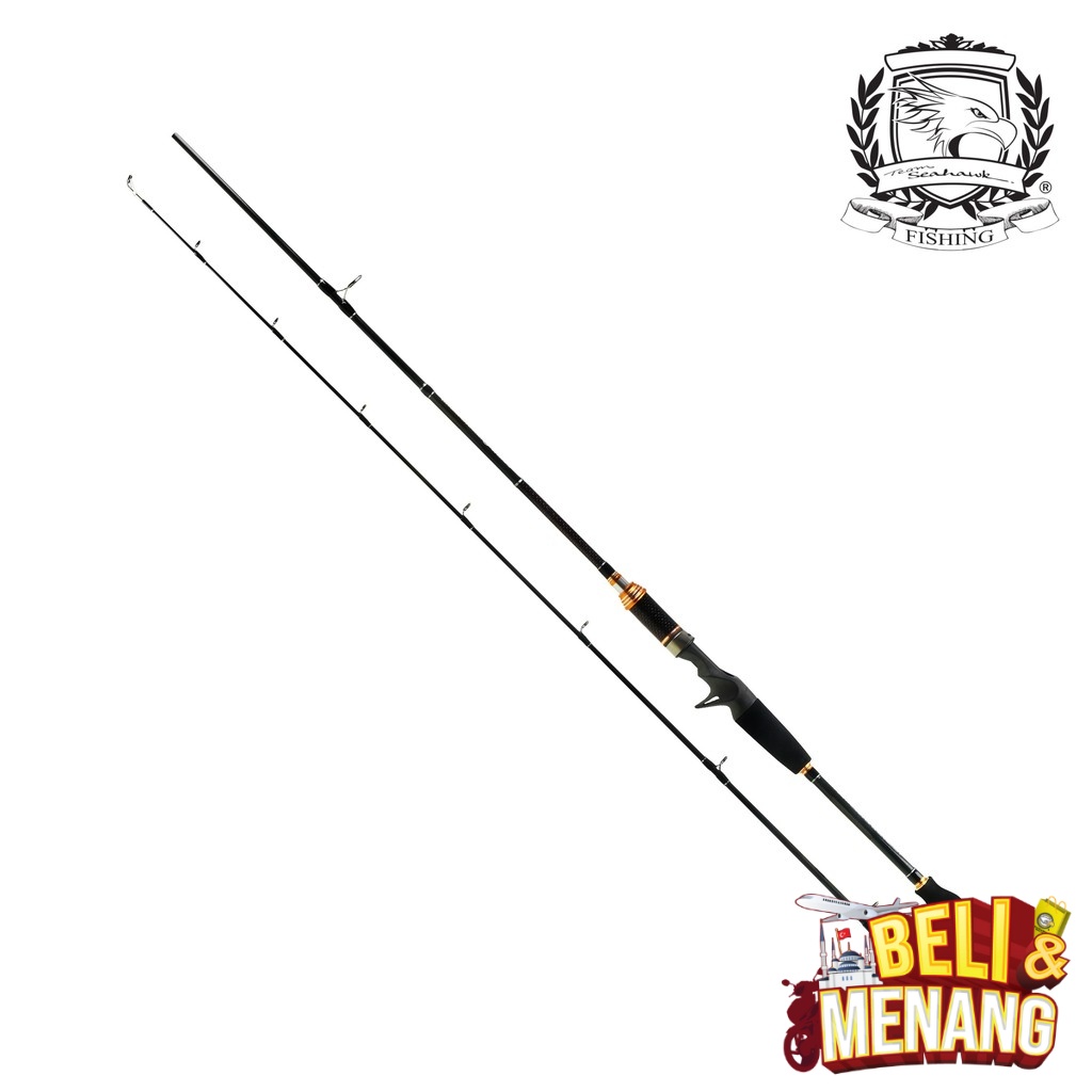 Team Seahawk Spinning Rod - Black Stinger