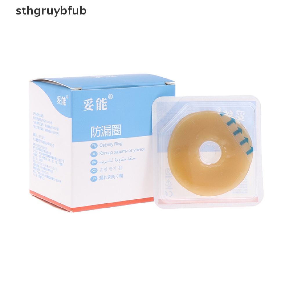 STHB 10Pcs Ostomy Bag Paste Ring Baseplates Stoma Leakproof Ring ...