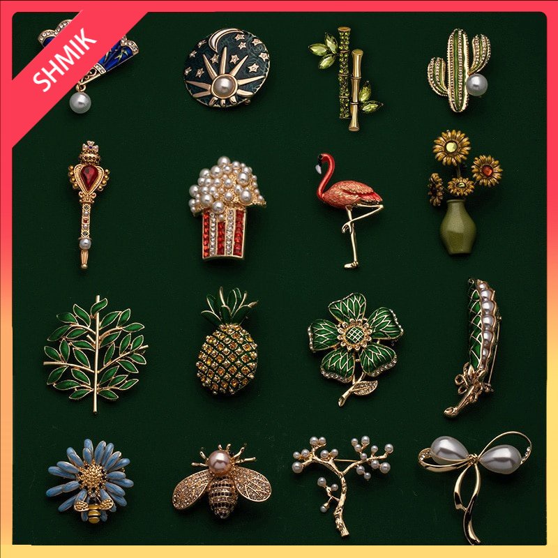 Fashion Metal Zinc Alloy Cute/Romantic Brooches Women Gon Freecss
