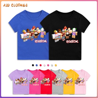 Hot ROBLOX kid T-shirt Boys Game Sports T-shirt Child Cartoon