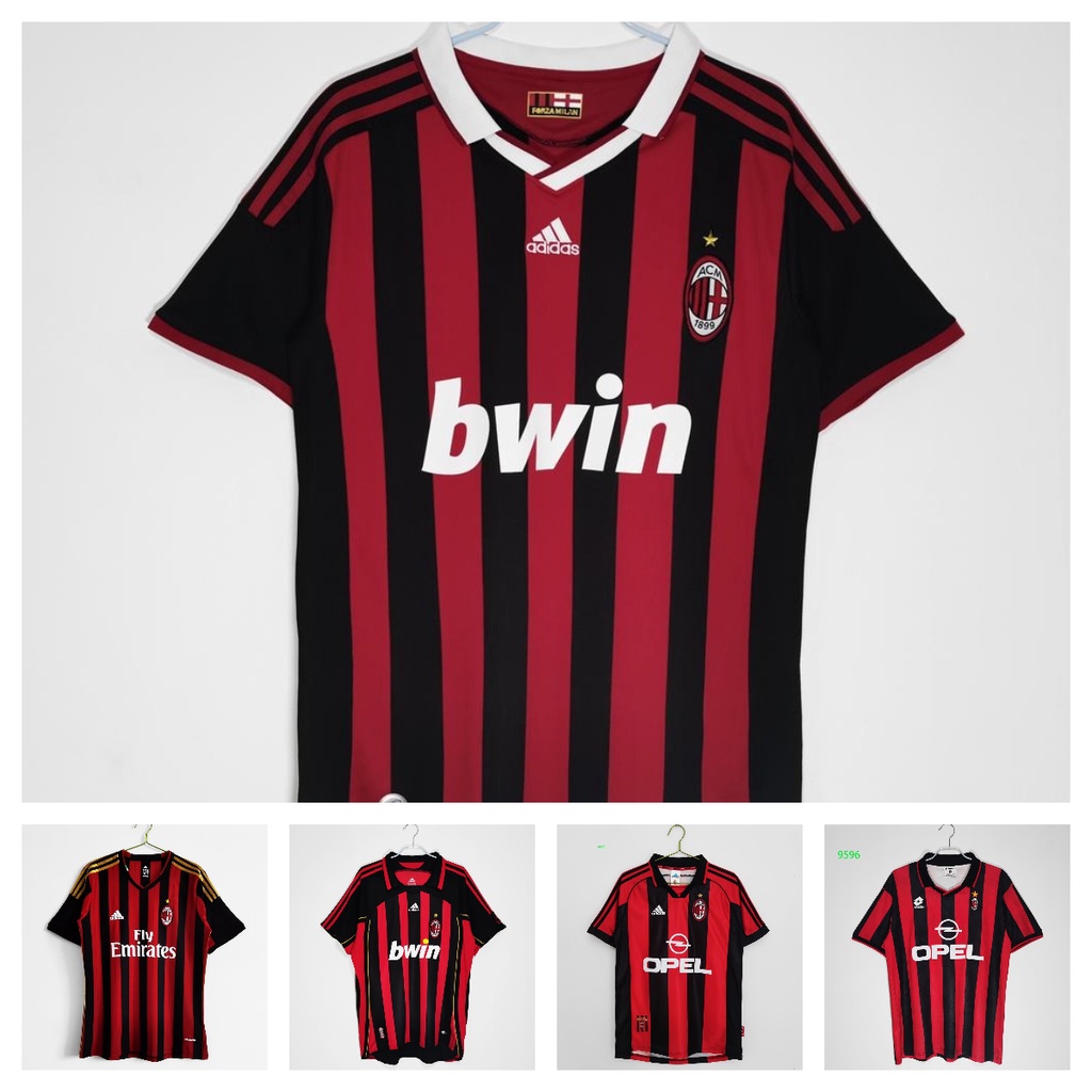 2013-14 AC Milan home No.22 KAKA S/S UEFA Champions League 13-14 ACM jersey