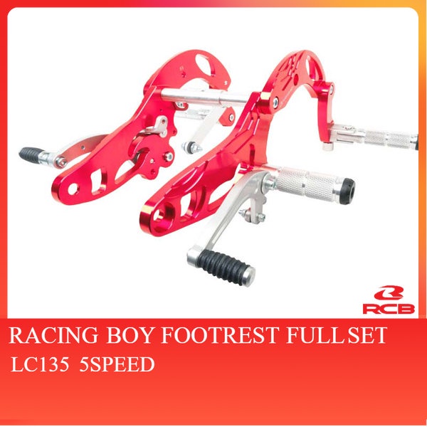 RACING BOY FOOTREST 100 ORIGINAL LC135 5S V3 FULL SET Shopee Malaysia