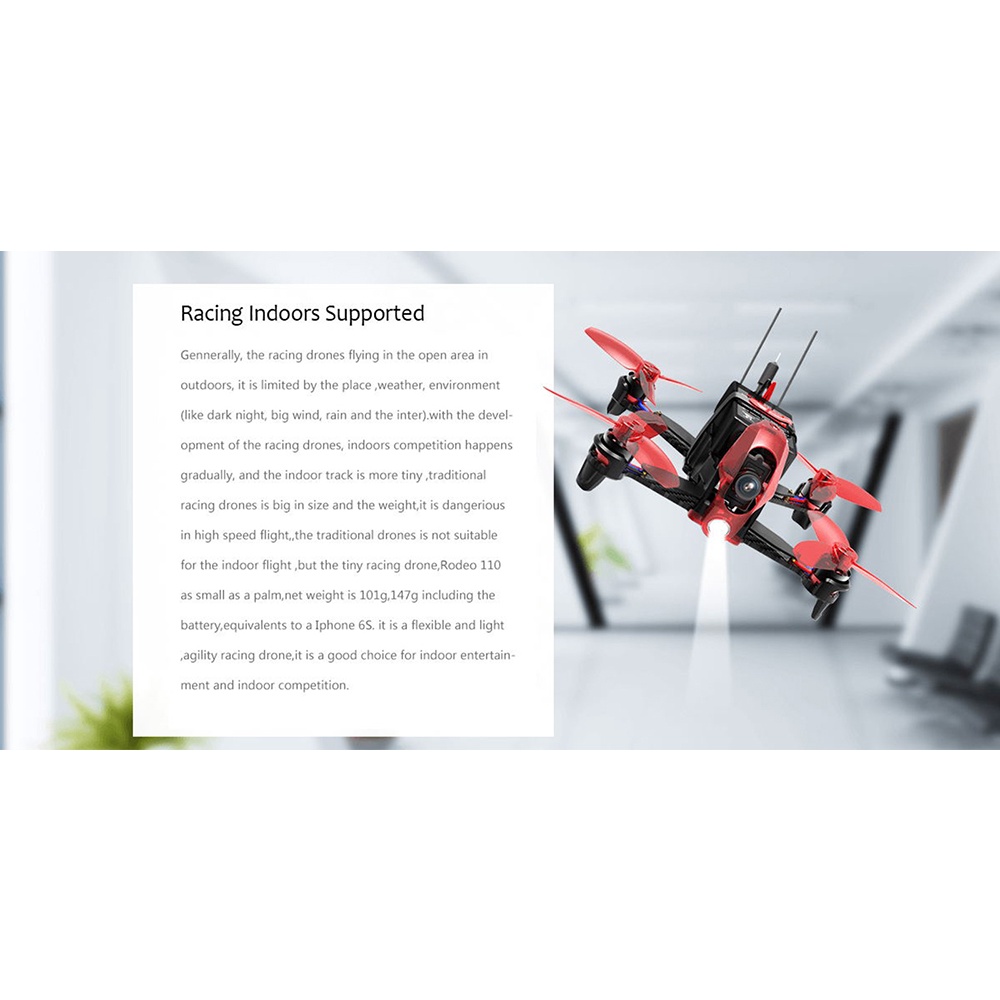 Walkera Rodeo Fpv Drone Kit With Camera Mini Indoor Fpv Racing