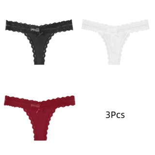 3PCS Breathable Underwear Women Cotton Panties Healthy No Trace  Antibacterial Panty Seluar Dalam Wanita
