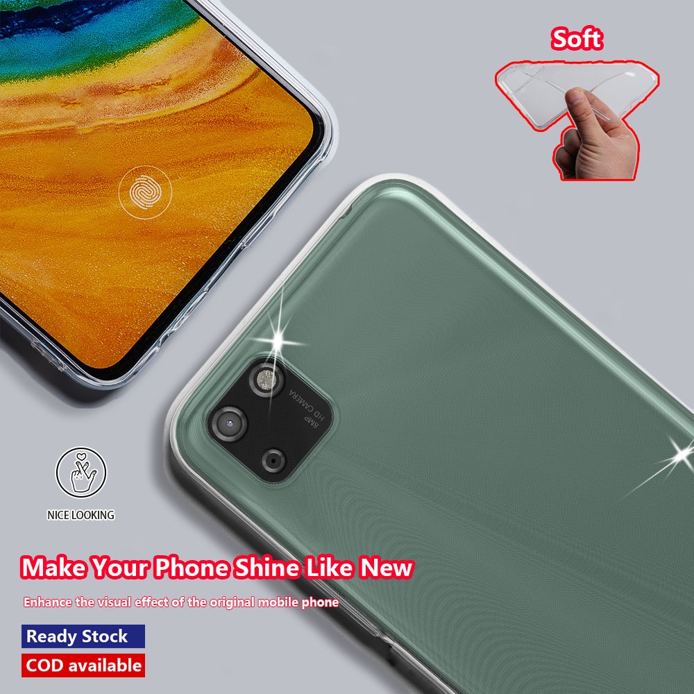 For Huawei Y5p 2020 Honor 9s DRALX9 DUALX9 NonYellowing Shockproof