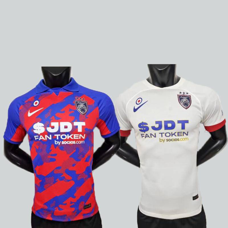 Player Version 23/24 Johor Home Away Jersey 20232024 Johor Season