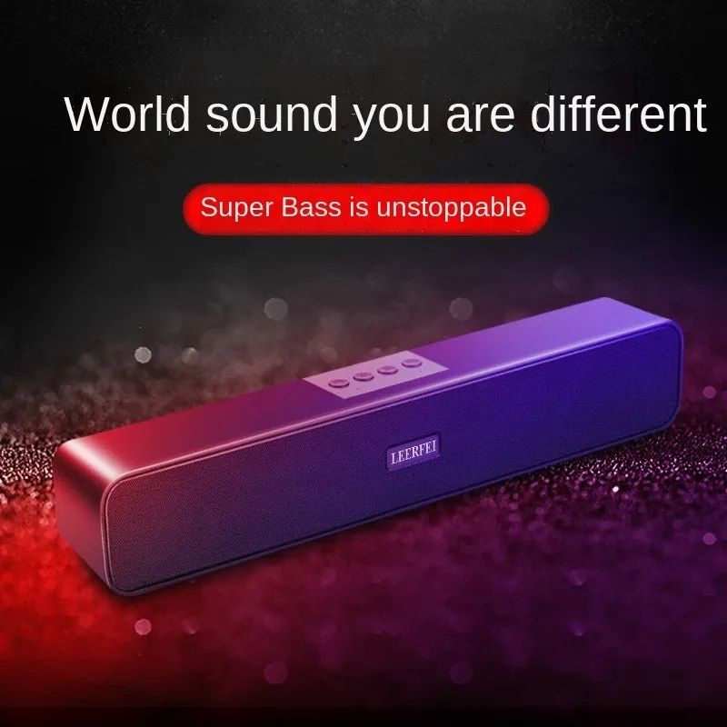 Sound Bar Subwoofer Bluetooth Audio Speaker Computer Home TV Audio