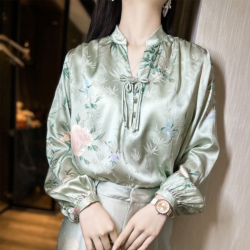 Love Letter Jacquard Long-Sleeved Shirt