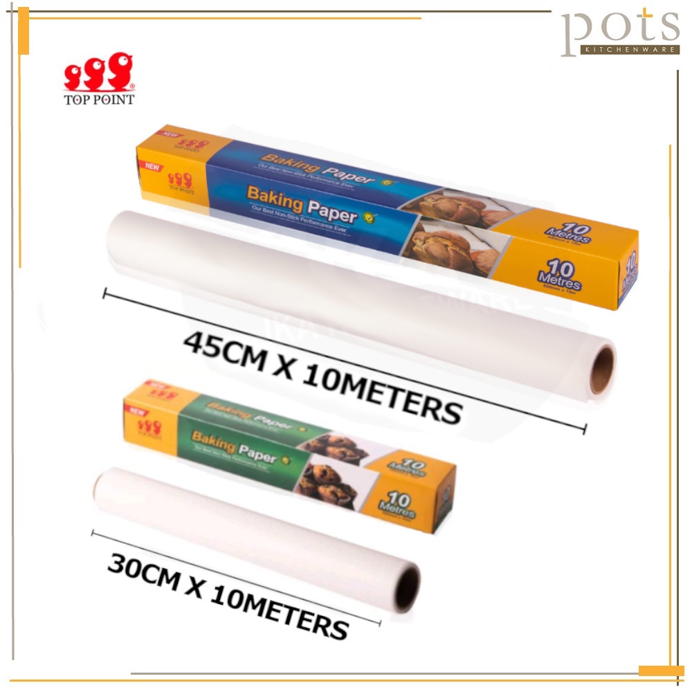Top Point 5M/10M Non Stick Baking Paper Kertas Minyak Pelapik Dulang ...