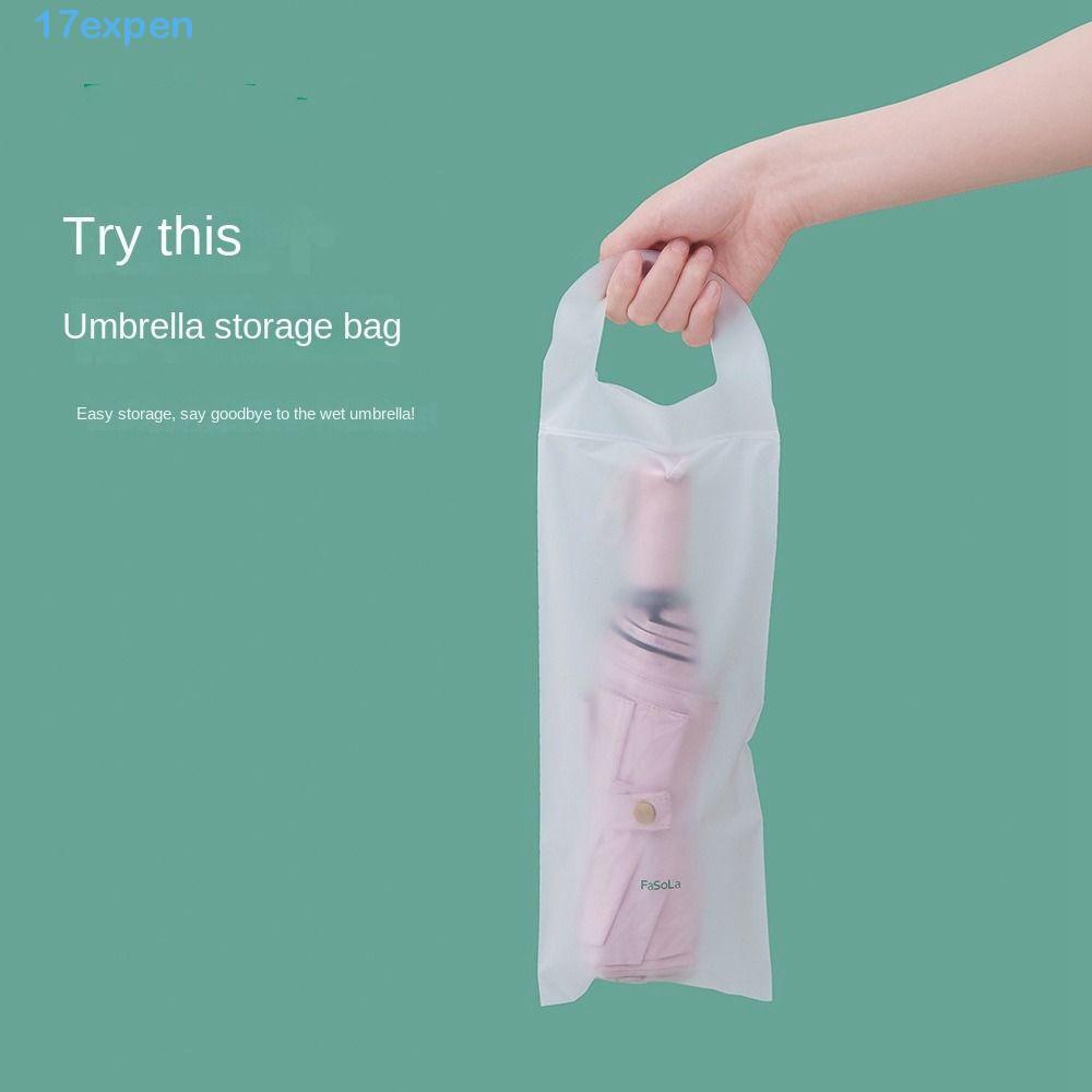 EXPEN Umbrella Storage Bag Transparent Matte Waterproof For Home