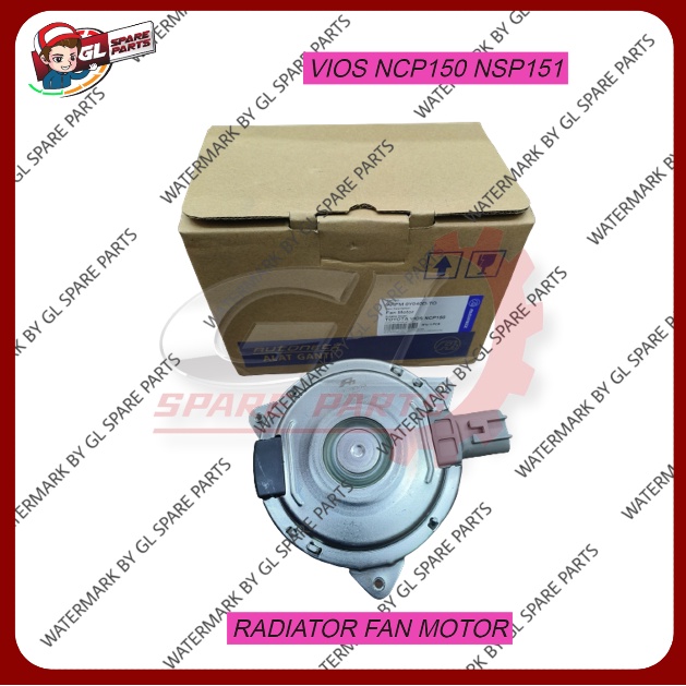 FAN MOTOR RADIATOR TOYOTA VIOS NCP150 NSP151 (AUTONAS) | Shopee Malaysia