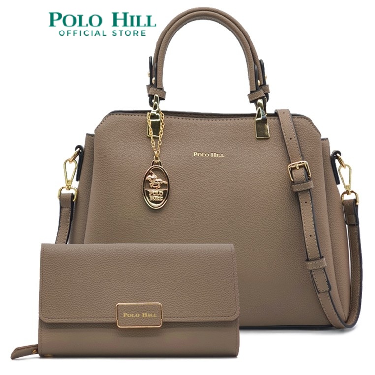 POLO HILL Ladies Handbag 2-in-1 Bundle Set PHH-VP-101 | Shopee Malaysia