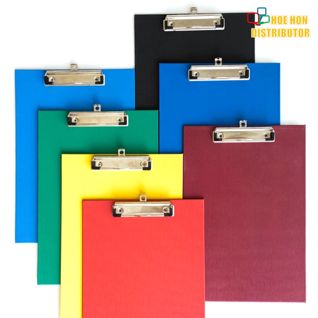 [3mm Thick Board] Muiz PVC Color Clipboard A4 1pc Paper Organizer ...