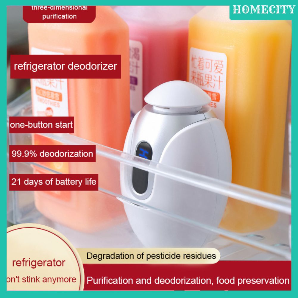[Ready] [In Stock] Smart Refrigerator Deodorizer Rechargeable