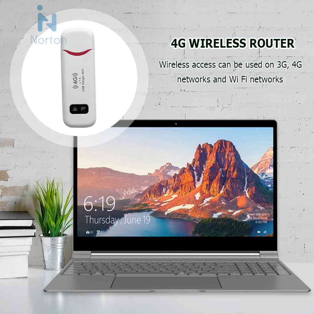Wireless LTE WiFi Router 4G SIM Card 150Mbps USB Modem WiFi Dongle ...