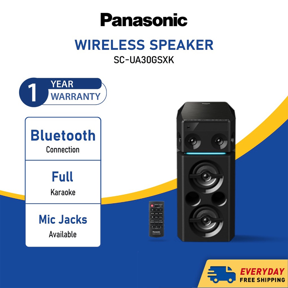 PANASONIC SCUA30 Sound System Urban Audio 3300W SCUA30GSXK Woofer