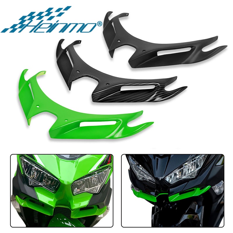 For 2018-2023 Kawasaki Ninja 400 250 Front Windscreen Winglet Wind ...