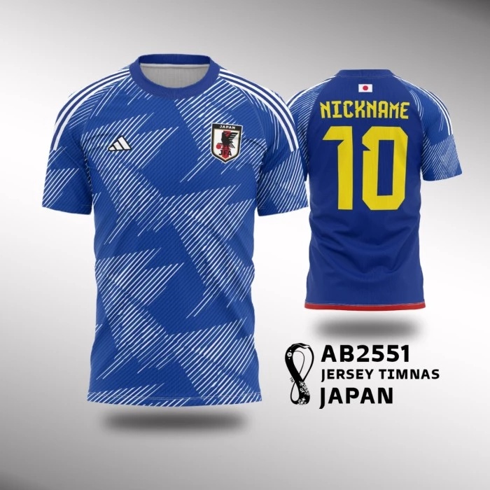 Anime Blue Lock Japan National Team Jersey Shopee Malaysia