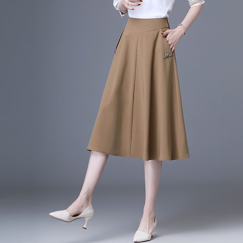 Elastic Waist Skirt