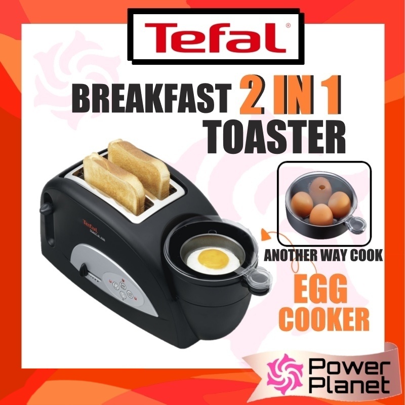 Tefal Toast N' More Toaster, Toast & Egg, TT5528