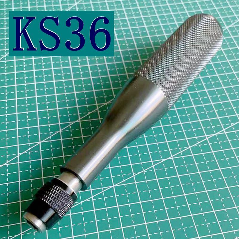 Quick Release 6.35mm AllAluminum Alloy Solid Screwdriver Handle