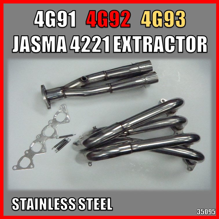 4-2-2-1 JASMA Extractor Proton Mitsubishi 4G91 4G92 4G93 DOHC SOHC ...