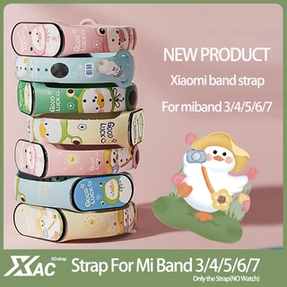Disney Princess Silicone Strap For Xiaomi Mi Band 7 6 5 3 4 Cute