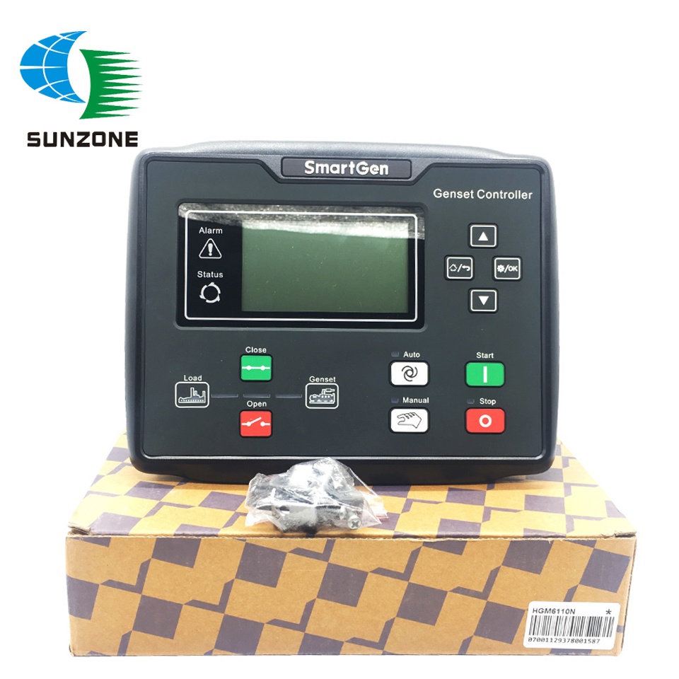 Hgm6110n Smartgen Controller Diesel Generator Panel Electric Automatic Remote Genset Parts Lcd